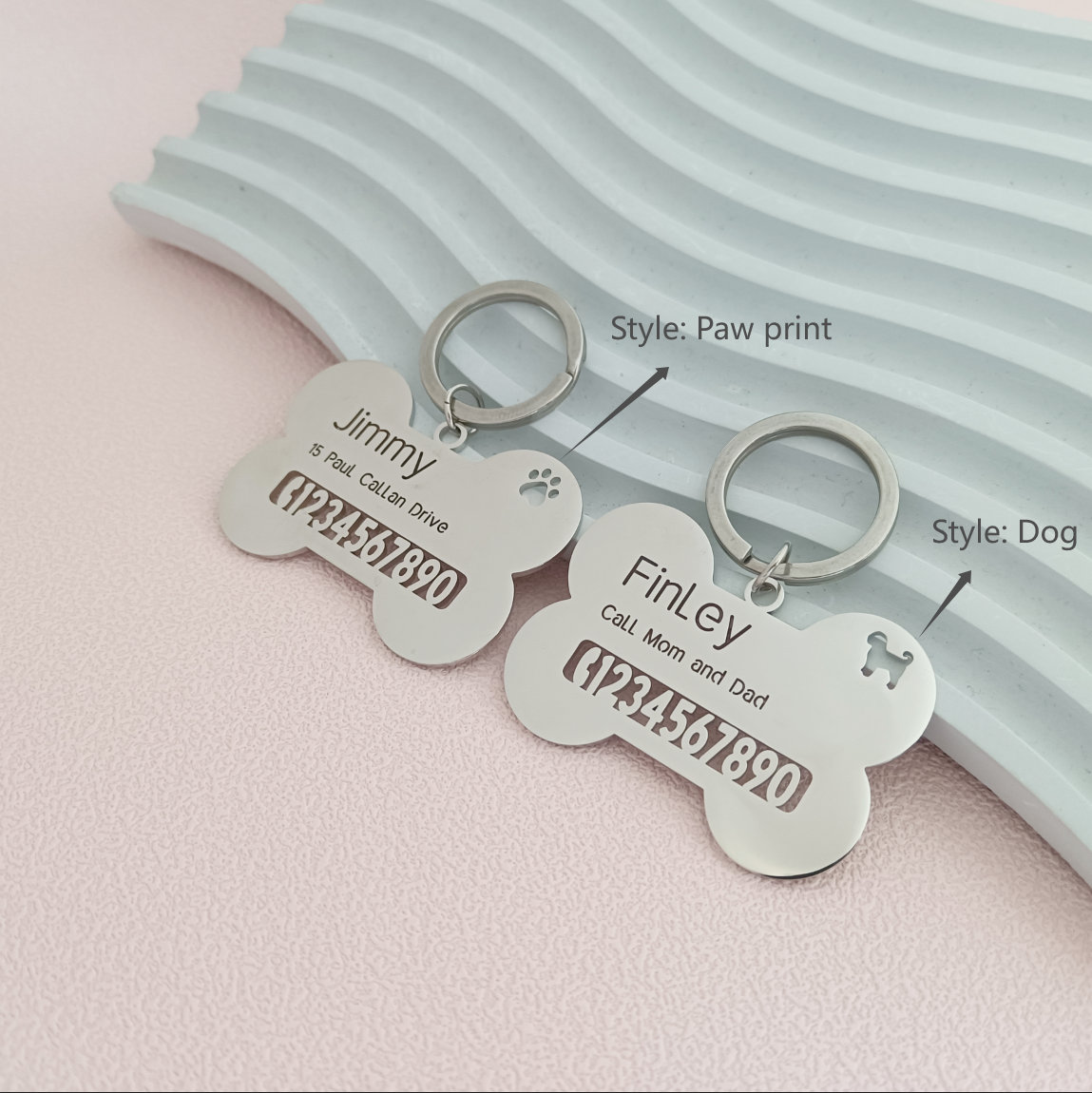 Picture Idea: Personalized Dog Id Tag Custom Dog Nameplate Pet Anti Lost