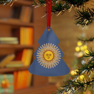 Sun of May | Sol De Mayo * Argentina Ornament * Uruguay * Argentine Pride * Republic of Argentine * Uruguayan Pride * Adorno de Navidad
