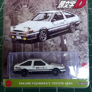 Initial D - Takumi Fujiwara Toyota AE86 - Carded - Hot