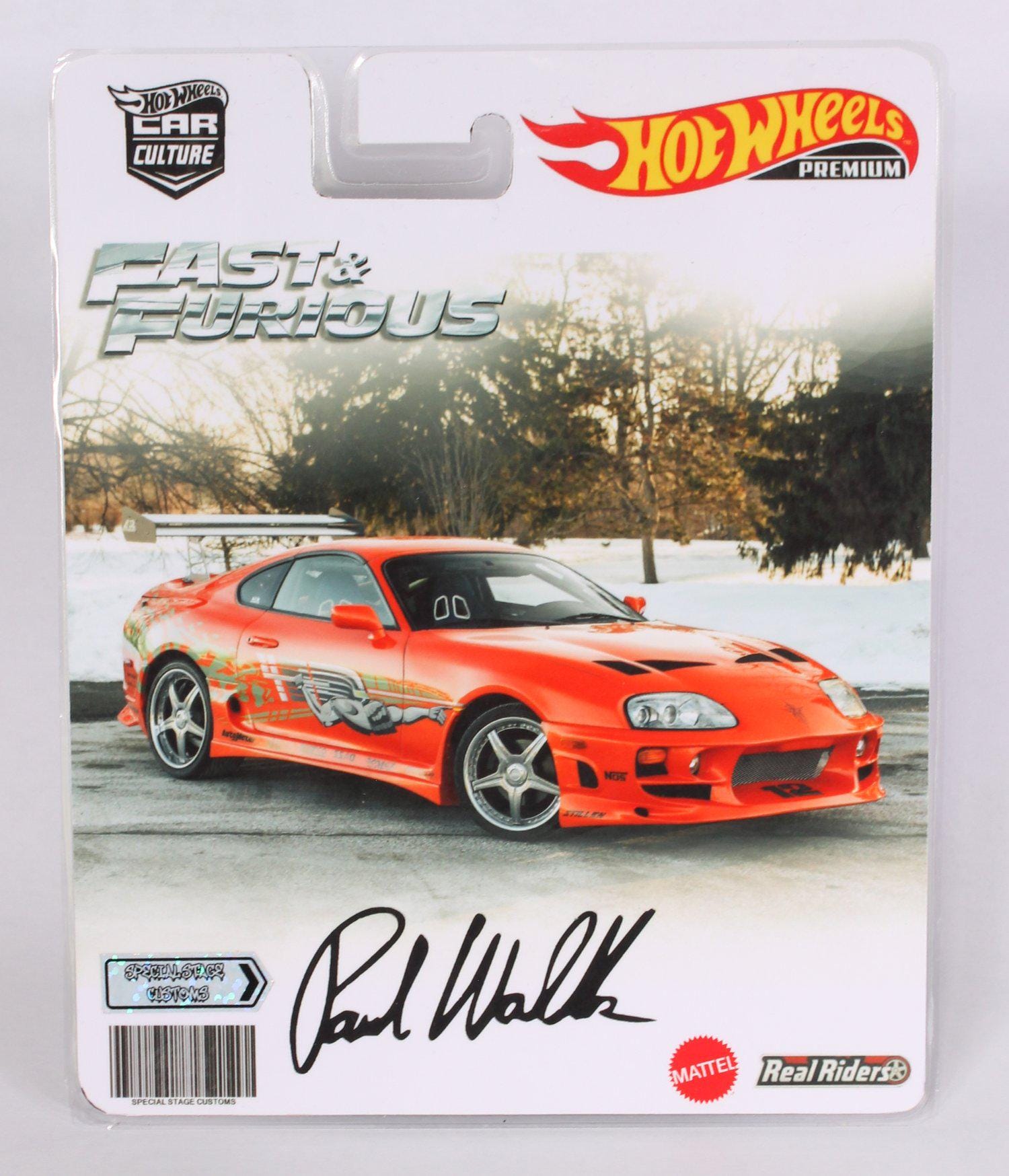 ミニカー Hotwheels FAST& FURIOUS SUPRA Fast and Furious Brians Toyota Supra MKIV in Spectraflame - Hot