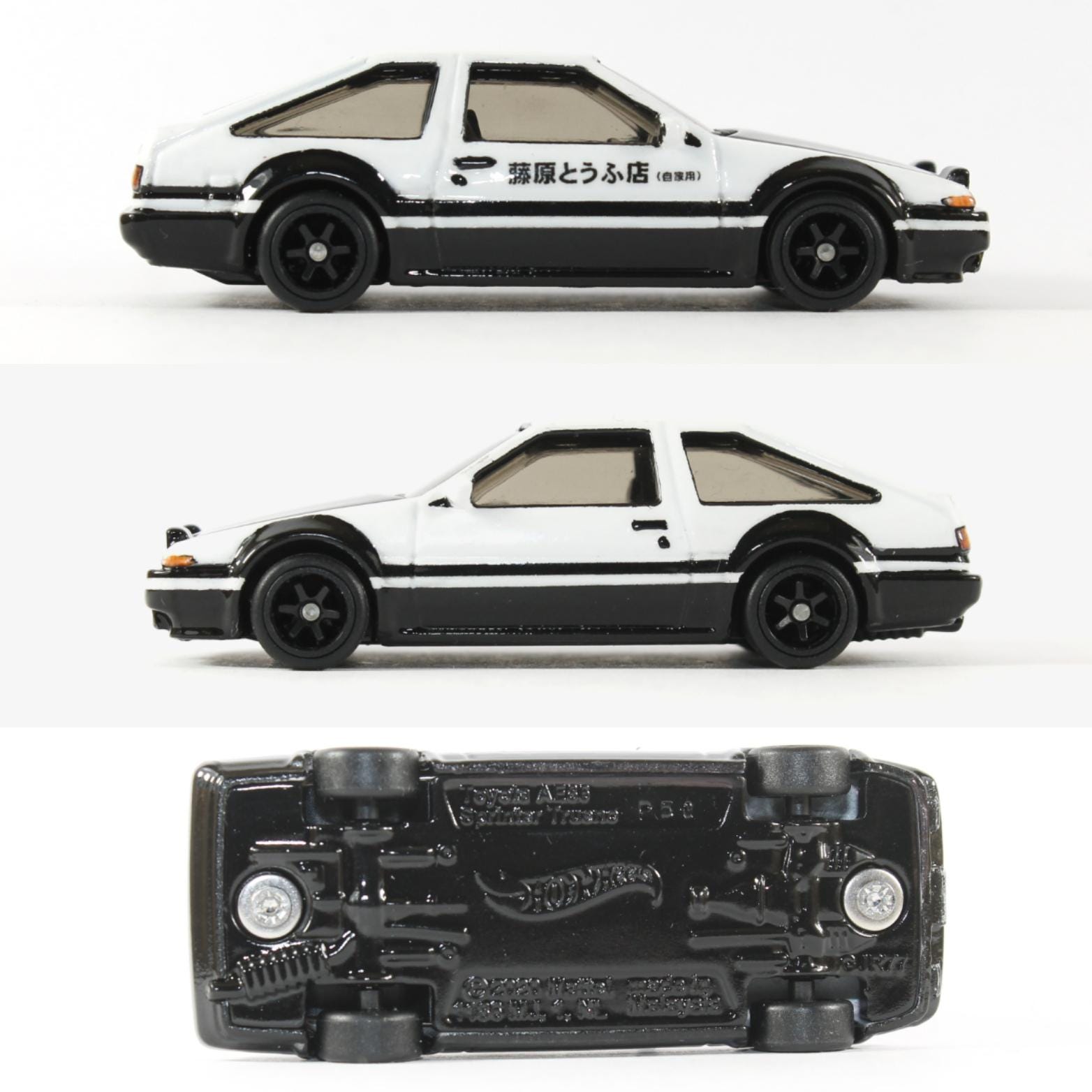 Custom Made Hot Wheels Initial D - Takumi Fujiwaras Toyota AE86 on