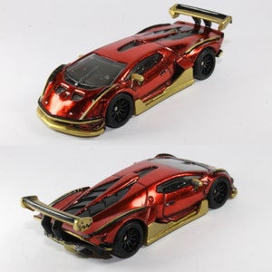 Spectraflame Lamborghini Escenza SC-12 - Hot Wheels aangepaste gegoten auto