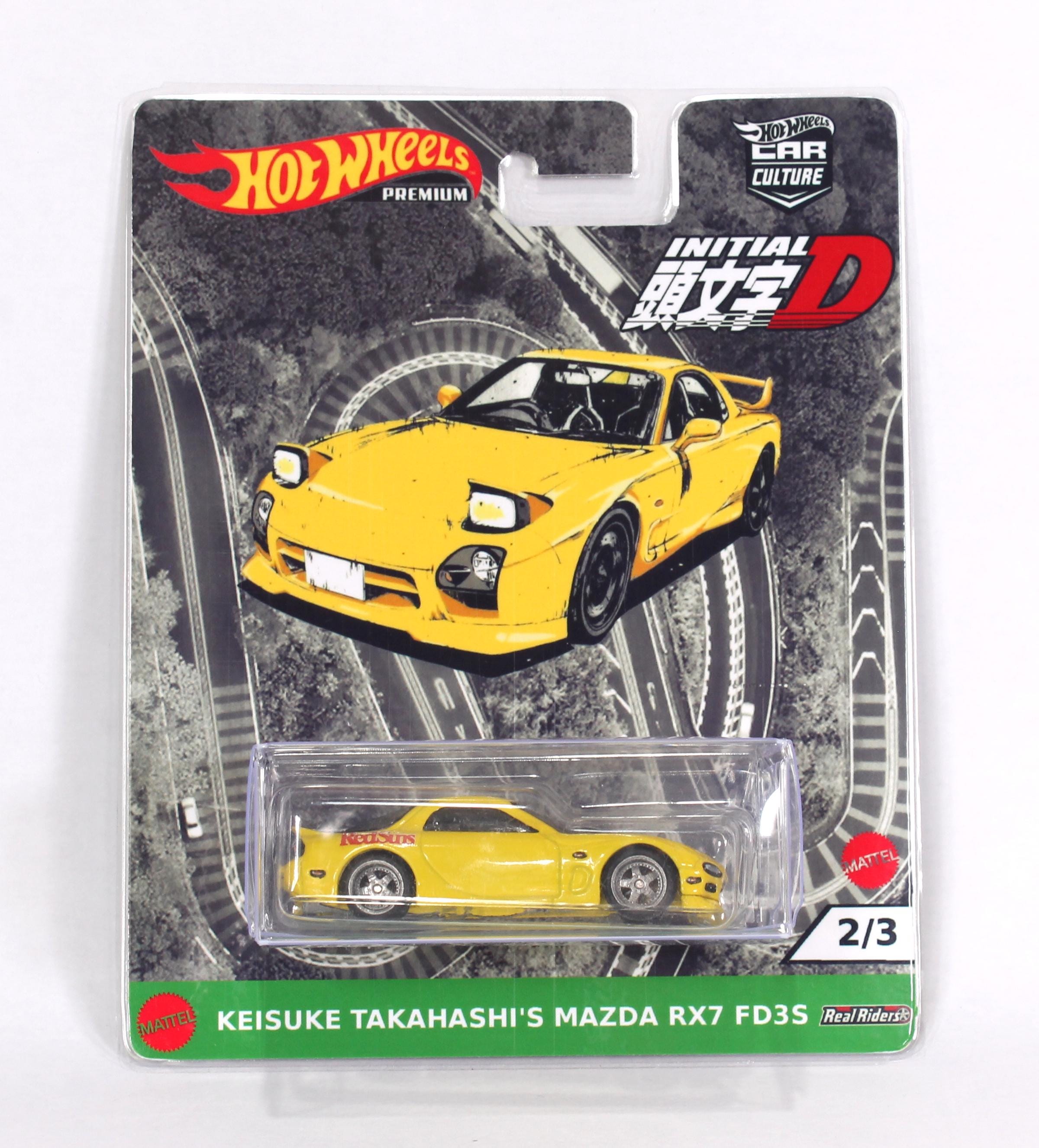 Initial D - Keiisuke's Mazda RX7 FD3S on Custom Card - Hot