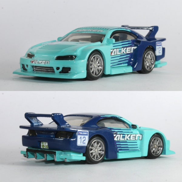 Falken LBWK Nissan Silvia S15 - Hot Wheels Custom Diecast Car