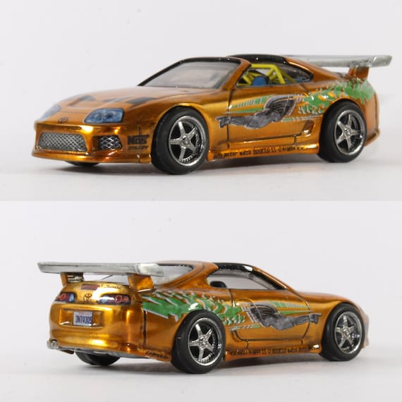 Fast and Furious Brians Toyota Supra MKIV in Spectraflame - Hot