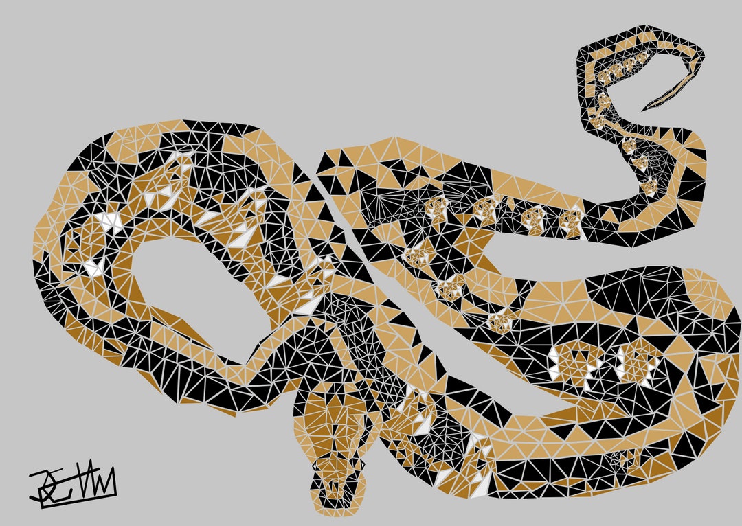 Python. Digital Mosaic Art. - Etsy