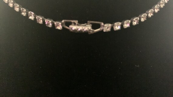 Rhinestone Necklace and Bracelet Set - image 2