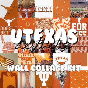 University of Texas 50 Pcs Wall Collage Kit