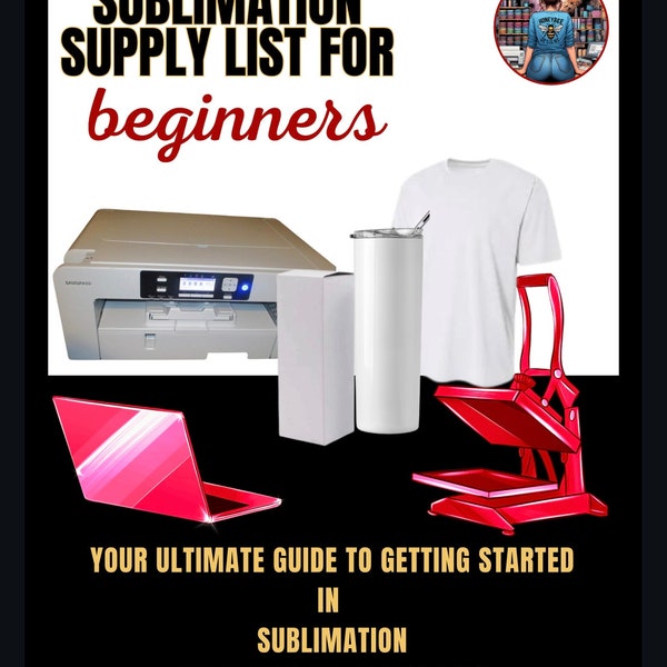 Sublimation Supply List For Beginners Ebook