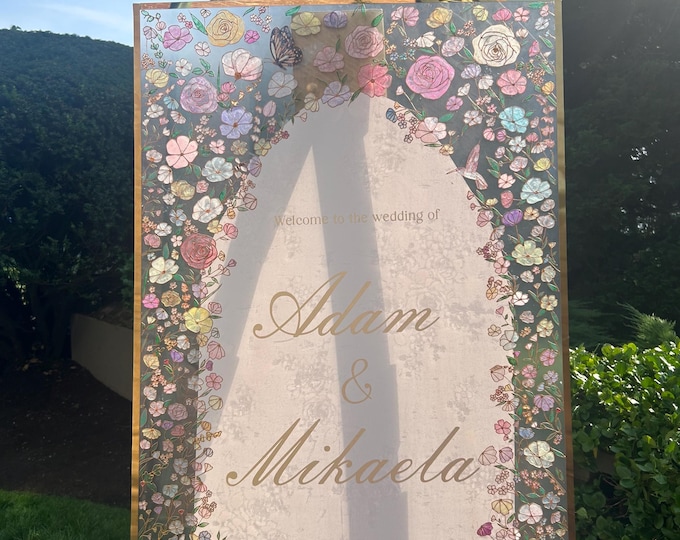 Wedding sign!*taking private order please message me if interested!