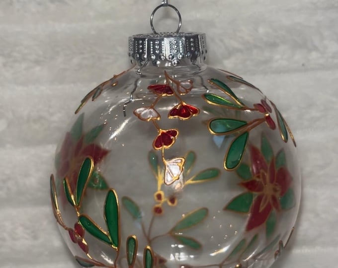 Christmas Ornament Stained Glass Template