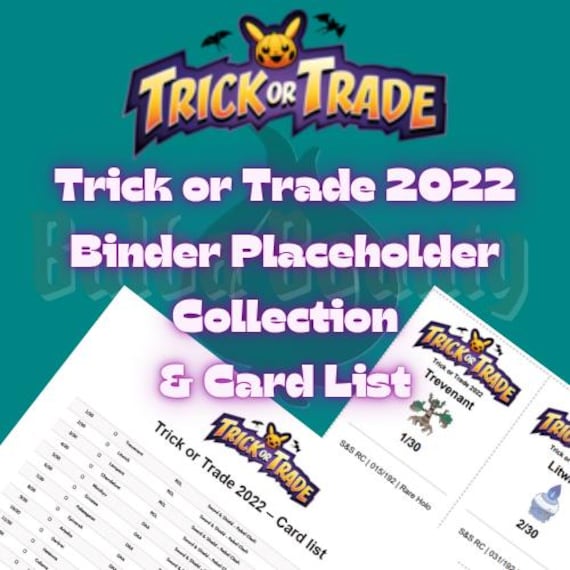 trick or trade card list pokemon Discovering 2025 Pokmon Packs at Target Pokemon Trick or Trade 2023