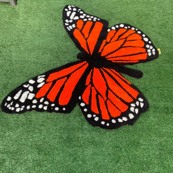 Butterfly Rug Etsy