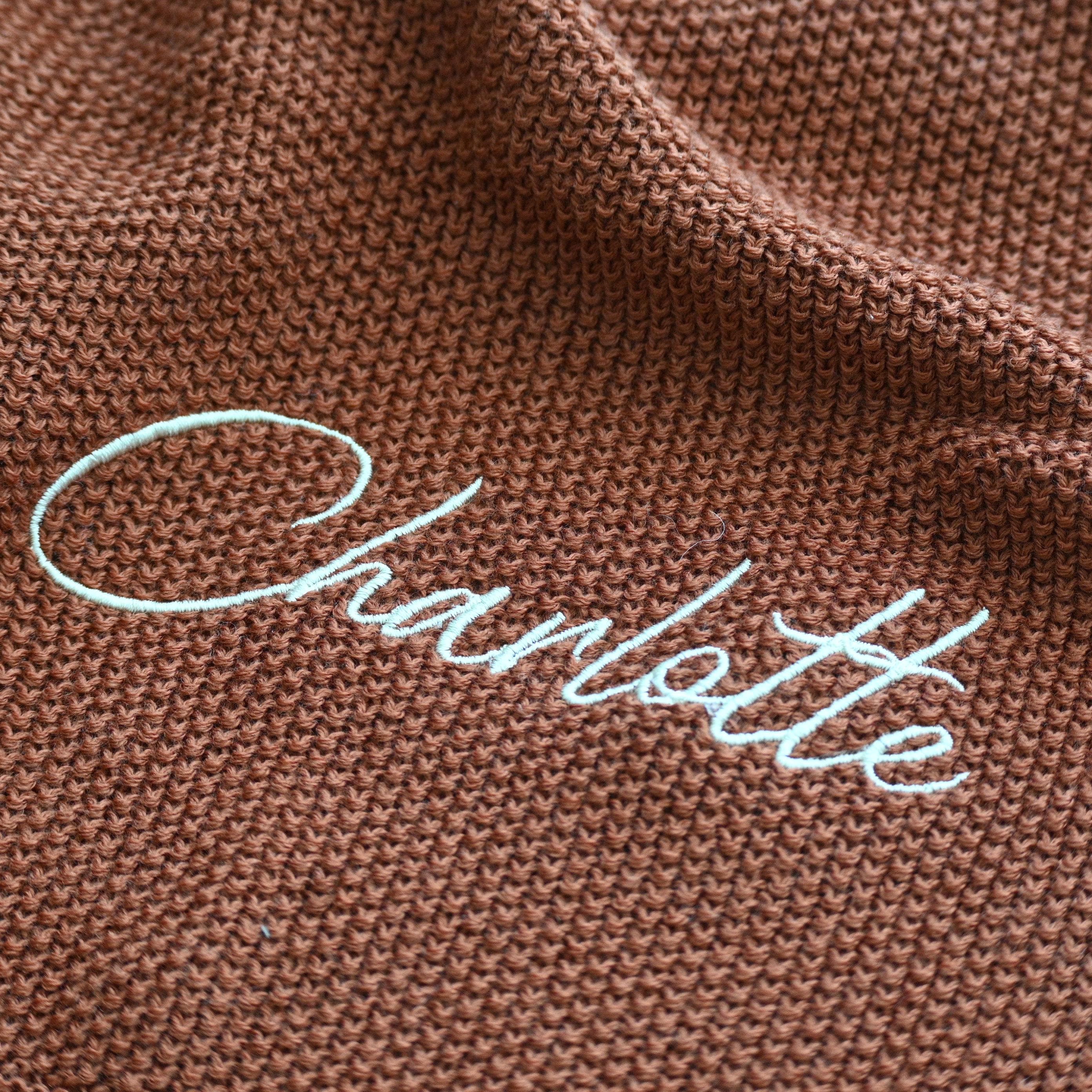 PERSONALIZED Premium Merino Wool Baby Blanket - Soft, Cozy, and Hypoallergenic for Your Little One