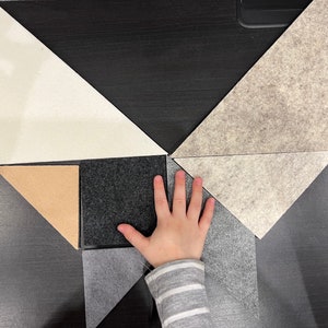 Tangram puzzle / Kinderspiel / Lernspiel