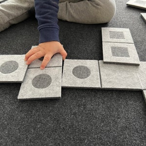 Grote dominokaarten met vormen / dominokaarten