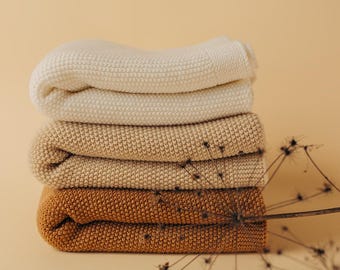 Kids Merino Wool Blanket – Cozy Baby Gift | Organic Wool Blanket for Toddlers | Warm Throw for Nursery or Crib