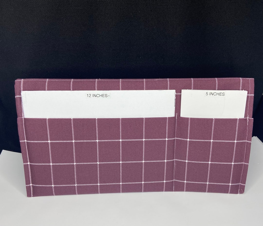 Bedside Caddy. Remote Caddy. Remote Control Holder. Bed Pocket Etsy