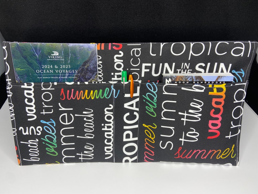 Bedside Caddy. Remote Caddy. Remote Control Holder. Bed Pocket Etsy