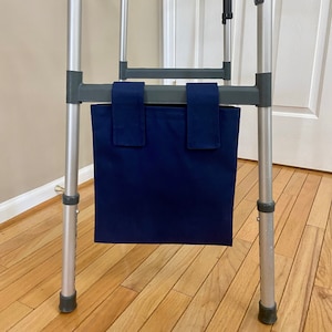 Foley Bag Cover, Navy Blue, 2000ml Urine Bag Cover,Discreet,Urine Bag Caddy,Sturdy Fabric, Water Repellent Fabric,Medical Accessory.