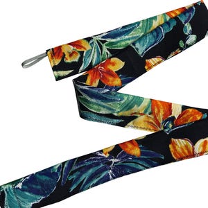 Foley Bag Tube Cover,Tropical, Foley Catheter Medical Supplies,Urine Drain Tube Cover,Catheter Privacy Sleeve.Sturdy Fabric. 2”X42”.