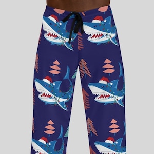 Men s Shark Pajamas Etsy Canada