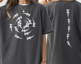 Hammer Head Shark Unisex T-Shirt, Marine Biologist Gift, Respect The Locals Tee, Save The Ocean Tshirt, Gifted For Daughter, Nature LoverTop