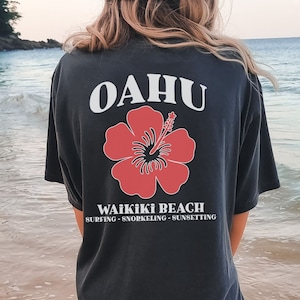Camicia Hawaii floreale estiva colori comfort Hawaii, camicie per vacanze in famiglia alle Hawaii, camicie Aloha, t-shirt Hawaii, maglietta da viaggio alle Hawaii, regali estivi