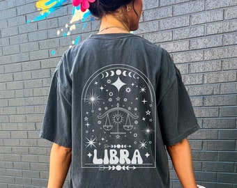 Libra Thing Comfort Colors®Shirt Cadeaus Astrologie Shirts Dierenriem Sweatshirt Esthetisch T-SHIRTS Cadeaus Preppy hoodie Weegschaal Mystieke Verjaardag