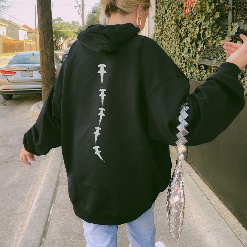 Hammer Head Shark Sweatshirt Save The Ocean Marine Biologist Gift Respect The Locals Shark Hoodie Gift For Daughter Nature Tops Surfer Men image 2