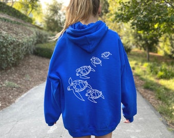 [ NERDY ]★23SS★TURTLE BUDDY PULLOVER HOODIE Wave Riders Surfing Turtle Hoodie, Respect Our Locals, Save