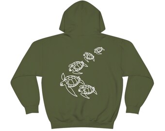 [ NERDY ]★23SS★TURTLE BUDDY PULLOVER HOODIE Wave Riders Surfing Turtle Hoodie, Respect Our Locals, Save