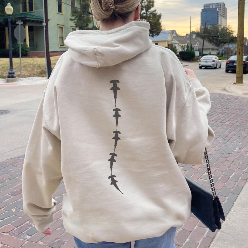 Hammer Head Shark Sweatshirt Save The Ocean Marine Biologist Gift Respect The Locals Shark Hoodie Gift For Daughter Nature Tops Surfer Men image 10