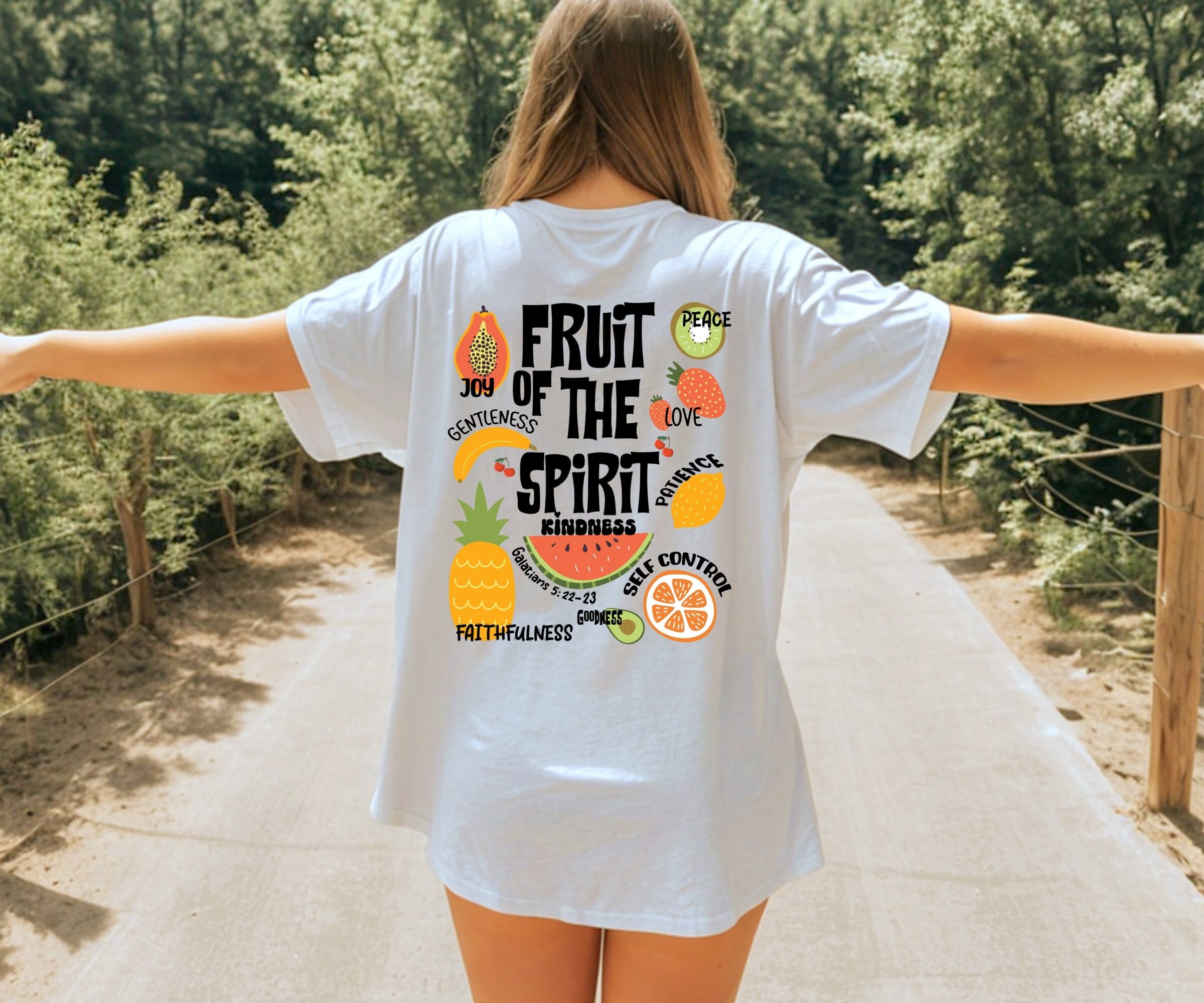 Fruit of the Spirit Shirt, Trendy Christian T-shirt, Spiritual Shirt ...