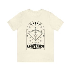 Sagittarius Shirt Sagittarius Gift Sagittarius Gifts December Birth Sign Shirt Birth Month Shirt Horoscope Astrology Shirt Zodiac Sign Tee Natural