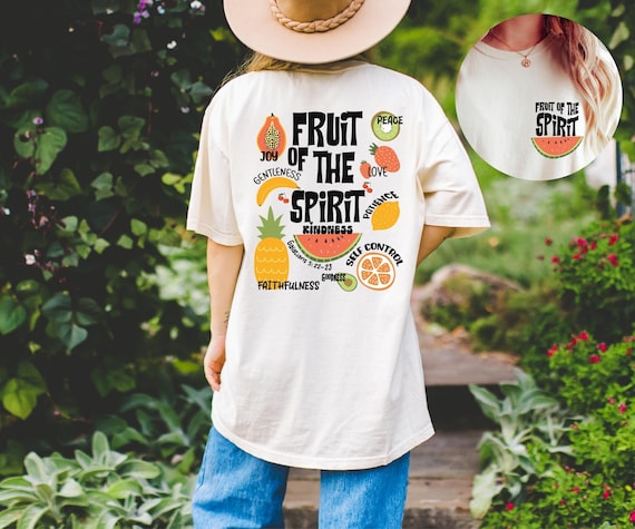 Fruit Of The Spirit Women Christian T Shirt Fruit Of The Spirit Women Christian T Shirt