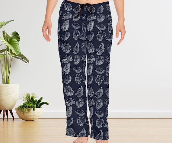 Funny Oyster Women s Pajama Pants Oyster Pajama Gift for Mothers Day Shellfish Drawstring Lounge Pants Seafood Lover Christmas Gift for Mom Etsy UK