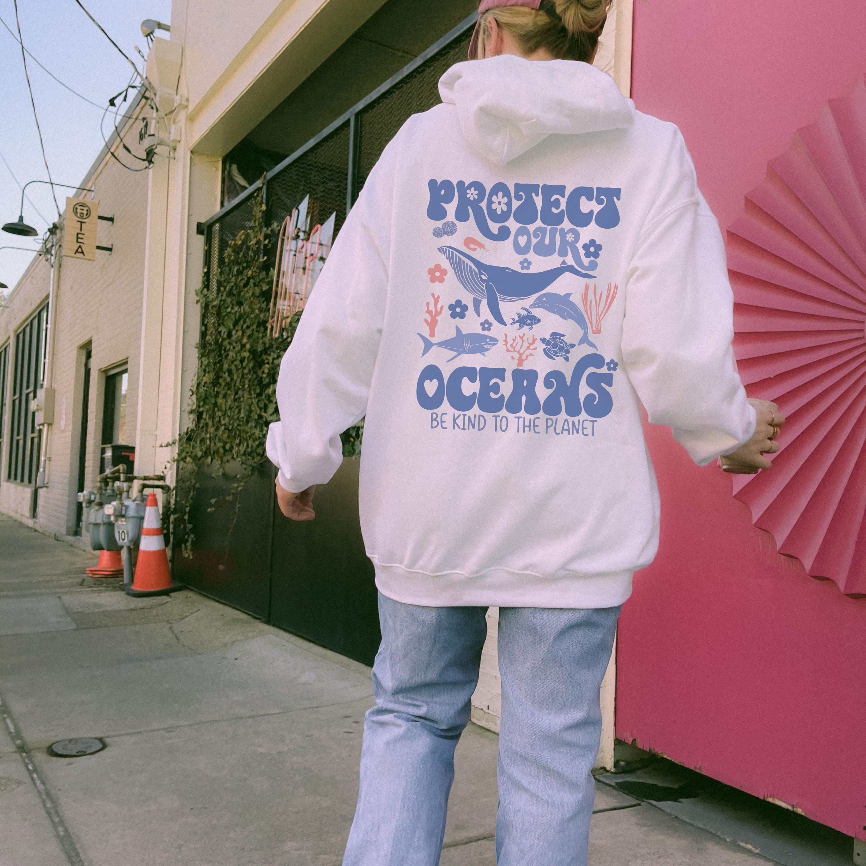 Vsco Rider Wave Riders Surfing Hoodie, Protect Our Oceans, Save Our Ocean, Summer ...