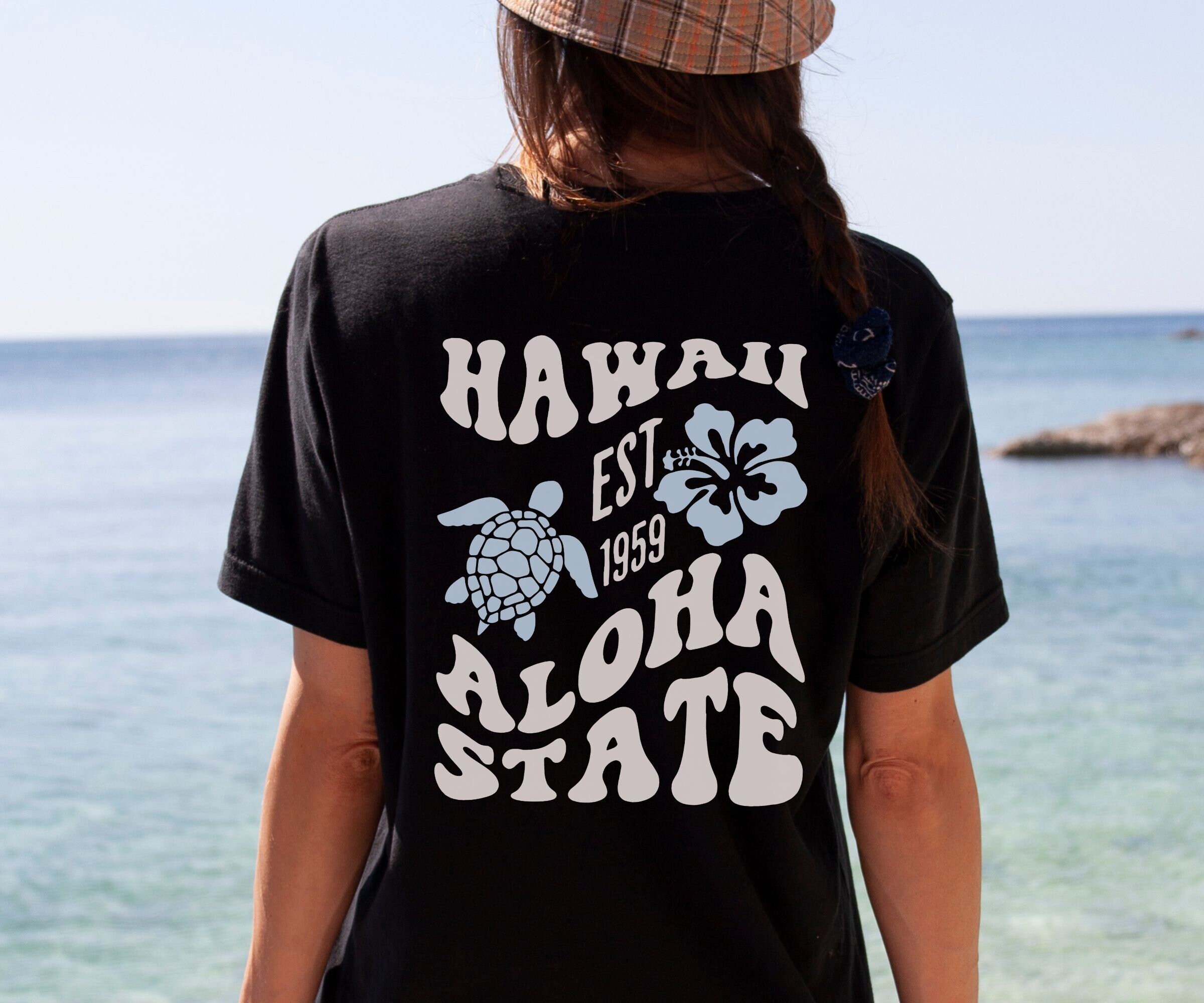 NEW ERA☆UNIV HAWAII Aloha T-shirts VH07V Men's Tees