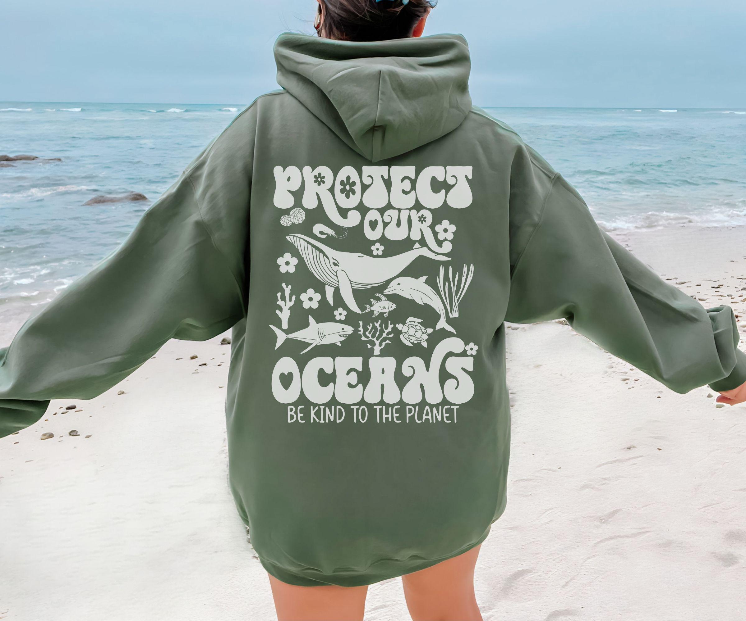 Vsco Rider Wave Riders Surfing Hoodie, Protect Our Oceans, Save Our Ocean, Summer ...