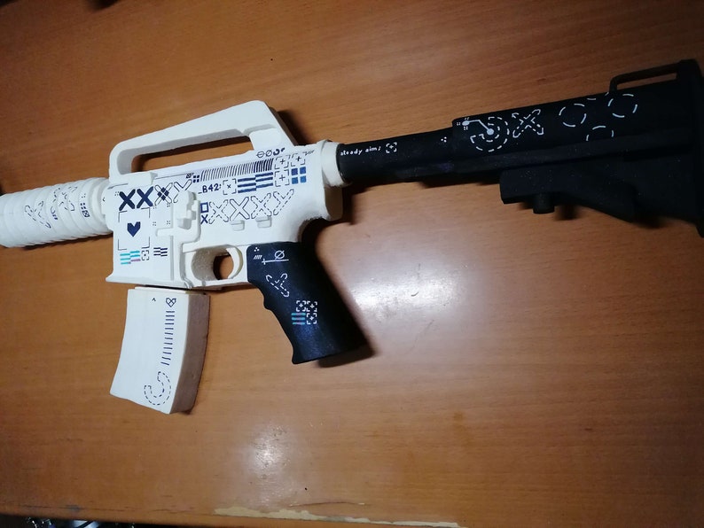 M4A1S Printstream 11 From Csgo / Handmade Modelpainting /stickers