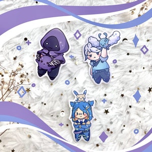 Val + Poke Vinyl Sticker Bundle