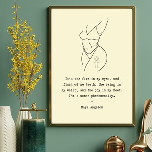 Maya Angelou Quote, Poem, Inspiration, Empowerment, Wall Art, Minimalist, Instant Download, Home Decor, Living Room Art