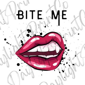 Vampire Design « Me » Téléchargement numérique, Vampire SVG, Me, Halloween Svg, Halloween Vampire Lips Svg,