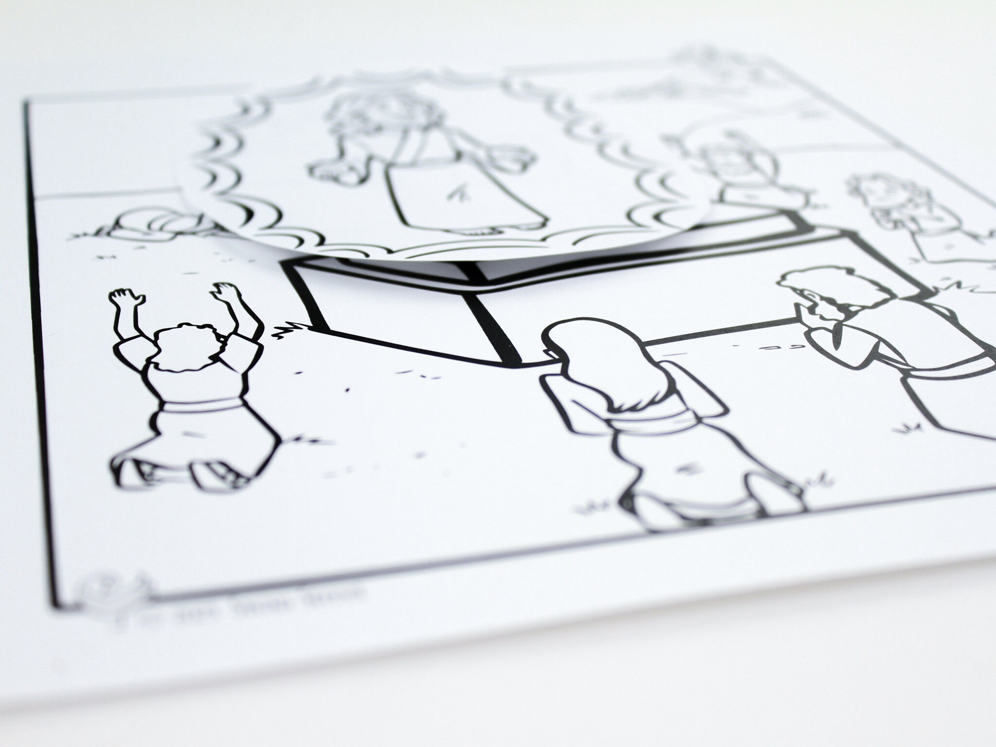 Golden Calf Coloring Pages for Children Digital Downloads Bible