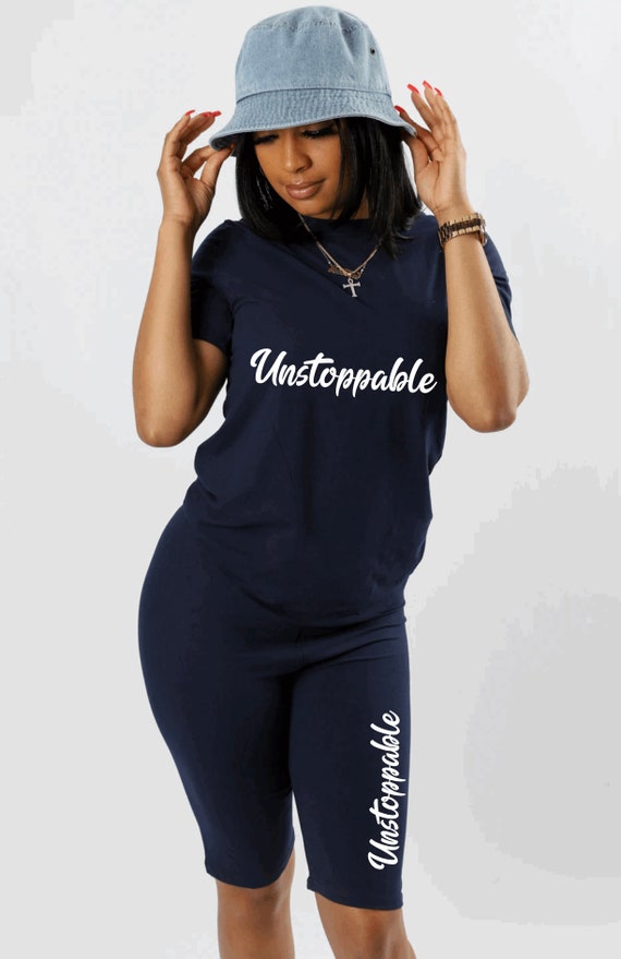 Custom Unstoppable Short Set/ Going Out Set/ Perfect Gift for Etsy