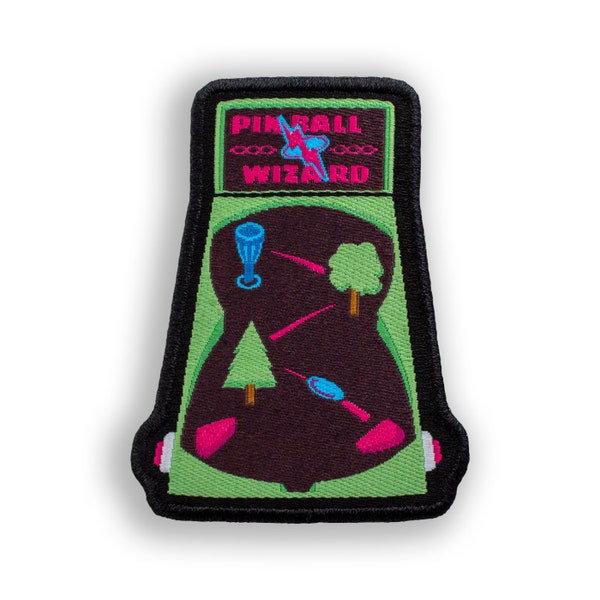 Pinball Wizard - Disc Golf Patches - 2.25" Woven Patches