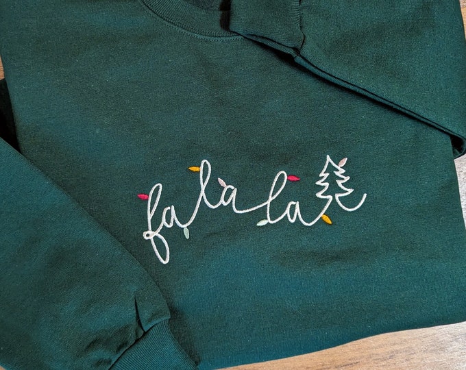 Mary Red FA LA LA Jumper