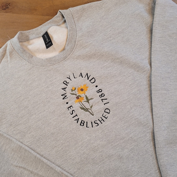 Sweatshirt All Time Low - Logo Cœur Floral Baltimore Maryland - Noir 100% Coton - Neuf Avec étiquettes