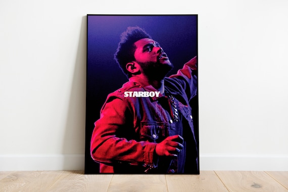 Kraft Paper Painting Picture, Weeknd Starboy Poster